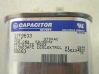97F9603 Genteq Capacitor 20uF 6% 370VAC Motor Run; Oval - Image 2