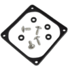 AFG120B AcoustiFan Soft Silicone Anti-Vibration Fan Gasket for 120mm Case Fans (Black) - Image 2