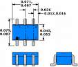 MOTOROLA BAS16W DIODE 200MA 75V SOT323