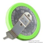 BR1632A/FAN Panasonic Lithium Coin Cell Battery 16 mm 3 V 120 mAh
