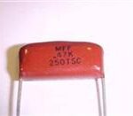 MEF474K250V Capacitor 0.47uF 250V 10% Radial