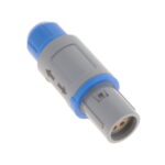 CAB.H05.GLA.C72A Lemo Push-Pull, Detent Lock Connector Plug, Male Pins 5 Position Solder Cup