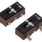 CJS-1200TA Nidec Copal Slide Switch 0.1A 6VDC SMD