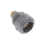 CKB.M26.GLLG Lemo Push-Pull, Detent Lock Connector Receptacle, Female Sockets 26 Position Solder Cup