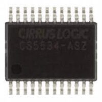 CS5534-ASZ Cirrus Logic ^ADC 2.5V 24-bit Serial 3.84ksps 24-SSOP