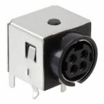 CUI PD-40S Circular Connector Jack, 4 Position Female Sockets Solder