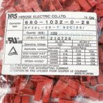 Hirose DF22L-2S-7.92C(28) Connector Housing 2 Position 7.92mm Trusted Distributor Hirose DF22L-2S-7.92C(28) Connector Housing 2 Position 7.92mm