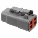 DTM06-4S Deutsch Automotive Connector Housing 4 Position