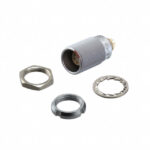ECG.0B.306.CLL Lemo Push-Pull Connector Receptacle, Female Sockets 6 Position Solder Cup