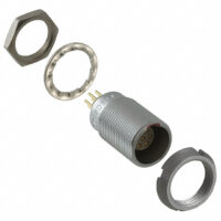 ECG.0B.307.CLN Lemo Push-Pull Connector Receptacle, Female Sockets 7 Position Solder