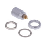 ECG.1B.307.CLL Lemo Push-Pull Connector Receptacle, Female Sockets 7 Position Solder Cup