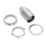 ECG.1B.310.CLL Lemo Push-Pull Connector Receptacle, Female Sockets 10 Position Solder Cup