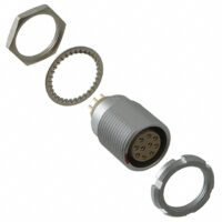 ECG.2B.310.CLN Lemo Push-Pull Connector Receptacle, Female Sockets 10 Position Solder