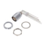 ECG.2B.310.CLV Lemo Push-Pull Connector Receptacle, Female Sockets 10 Position Solder