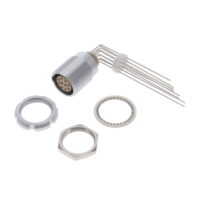 ECG.2B.310.CLV Lemo Push-Pull Connector Receptacle, Female Sockets 10 Position Solder