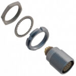 ECG.2B.316.CLL Lemo Push-Pull Connector Receptacle, Female Sockets 16 Position Solder Cup