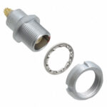 EEG.00.304.CLL Lemo Push-Pull Connector Receptacle, Female Sockets 4 Position Solder Cup