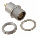 EEG.0B.302.CLL Lemo Push-Pull Connector Receptacle, Female Sockets 2 Position Solder Cup