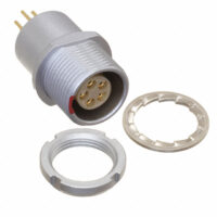 EEG.0B.305.CLN Lemo Push-Pull Connector Receptacle, Female Sockets 5 Position Solder