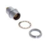 EEG.0B.307.CLL Lemo Push-Pull Connector Receptacle, Female Sockets 7 Position Solder Cup