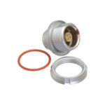 EEG.0K.304.CLL Lemo Push-Pull Connector Receptacle, Female Sockets 4 Position Solder Cup