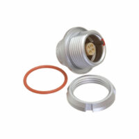 EEG.0K.304.CLL Lemo Push-Pull Connector Receptacle, Female Sockets 4 Position Solder Cup