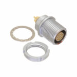 EEG.1B.308.CLL Lemo Push-Pull Connector Receptacle, Female Sockets 8 Position Solder Cup