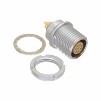 EEG.1B.308.CLL Lemo Push-Pull Connector Receptacle, Female Sockets 8 Position Solder Cup