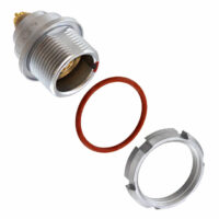 EEG.1K.308.CLL Lemo Push-Pull Connector Receptacle, Female Sockets 8 Position Solder Cup