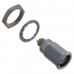EGG.0B.302.CLL Lemo Push-Pull Connector Receptacle, Female Sockets 2 Position Solder Cup