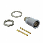 EGG.0B.302.CYM Lemo Push-Pull Connector Receptacle, Female Sockets 2 Position Crimp