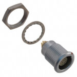 EGG.1B.310.CLL Lemo Push-Pull Connector Receptacle, Female Sockets 10 Position Solder Cup