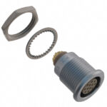 EGG.2B.312.CLL Lemo Push-Pull Connector Receptacle, Female Sockets 12 Position Solder Cup