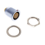 EGG.3B.324.CLL Lemo Push-Pull Connector Receptacle, Female Sockets 24 Position Solder Cup
