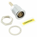 ERA.1S.408.CLL Lemo Push-Pull Connector Receptacle, Female Sockets 1 Position Solder Cup
