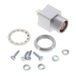 EYG.0B.304.CLN Lemo Push-Pull Connector Receptacle, Female Sockets 4 Position Solder