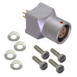 EZG.0B.304.CLN Lemo Push-Pull Connector Receptacle, Female Sockets 4 Position Solder