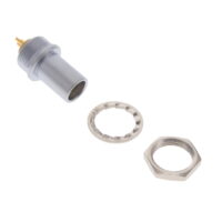 FAA.0S.302.CLA Lemo Push-Pull Connector Plug, Female Sockets and Male Pins 2 Position Solder Cup