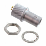 FAG.0B.302.CLA Lemo Push-Pull Connector Plug, Male Pins 2 Position Solder Cup