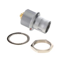 FAG.2B.312.CLA Lemo Push-Pull Connector Plug, Male Pins 12 Position Solder Cup