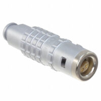 FFA.0E.304.CLAC50Z Lemo Push-Pull Connector Plug, Female Sockets and Male Pins 4 Position Solder Cup