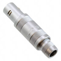FFA.0S.302.CLAC42 Lemo Push-Pull Connector Plug, Female Sockets and Male Pins 2 Position Solder Cup