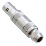 FFA.0S.303.CLAC32 Lemo Push-Pull Connector Plug, Female Sockets and Male Pins 3 Position Solder Cup