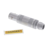 FFB.0S.403.CLAC42 Lemo Push-Pull Connector Plug, Male Pins 1 Position Solder Cup