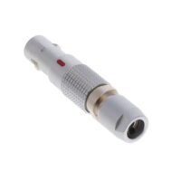 FGG.00.302.CLAD27 Lemo Push-Pull Connector Plug, Male Pins 2 Position Solder Cup