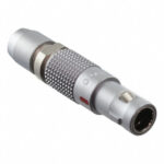 FGG.00.302.CLAD35 Lemo Push-Pull Connector Plug, Male Pins 2 Position Solder Cup
