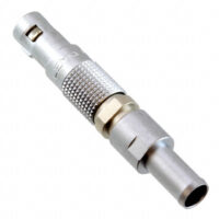 FGG.00.302.CLAD35Z Lemo Push-Pull Connector Plug, Male Pins 2 Position Solder Cup