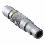 FGG.00.303.CLAD35 Lemo Push-Pull Connector Plug, Male Pins 3 Position Solder Cup