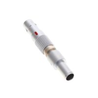 FGG.00.304.CLAD22Z Lemo Push-Pull Connector Plug, Male Pins 4 Position Solder Cup