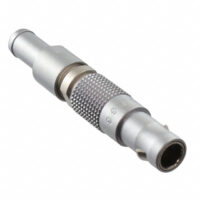FGG.00.304.CLAD27Z Lemo Push-Pull Connector Plug, Male Pins 4 Position Solder Cup